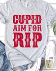 Cupid Aim For RIP Graphic Tee PLUS