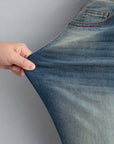 Western Denim High Waist Flare Leg Jeans