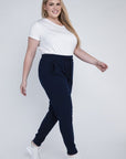 Plus-Size Jogger Pants