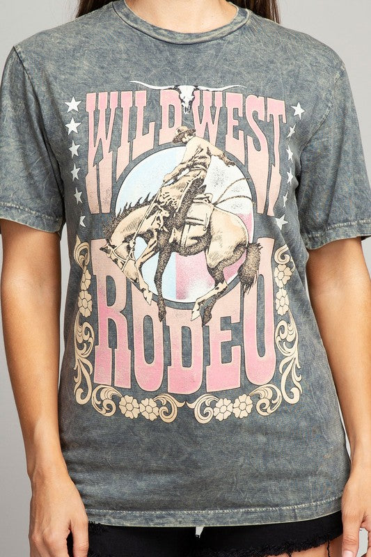 Wild West Rodeo Graphic Top - Online Only