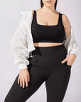 Full Size Supersculpt™ Bell Bottom with Pockets - Black