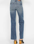 Judy Blue Full Size Tummy Control Straight Jeans