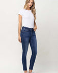 VERVET by Flying Monkey Mid Rise Crop Skinny