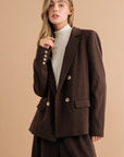 Double Button Blazer