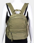 Fame Nylon Multi Pocket Backpack Bag