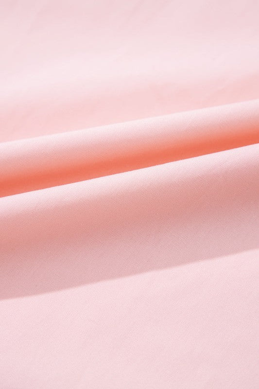 Solid V-Neck Flutter Sleeve Ruffle Maxi Dress