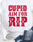 Cupid Aim For RIP Graphic Tee PLUS