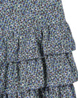 Lilou Blue Floral Skirt