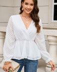 Sheer Empire Waist Blouse - Online Only