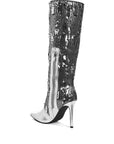 Sitarah Sequin Embellished Stiletto Long Boots