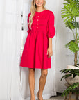 Whitney Cotton Poplin Dress