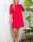 Whitney Cotton Poplin Dress