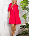 Whitney Cotton Poplin Dress