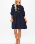 Whitney Cotton Poplin Dress