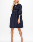 Whitney Cotton Poplin Dress