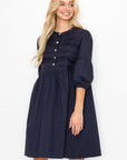 Whitney Cotton Poplin Dress