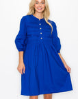 Whitney Cotton Poplin Dress