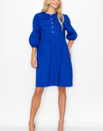 Whitney Cotton Poplin Dress