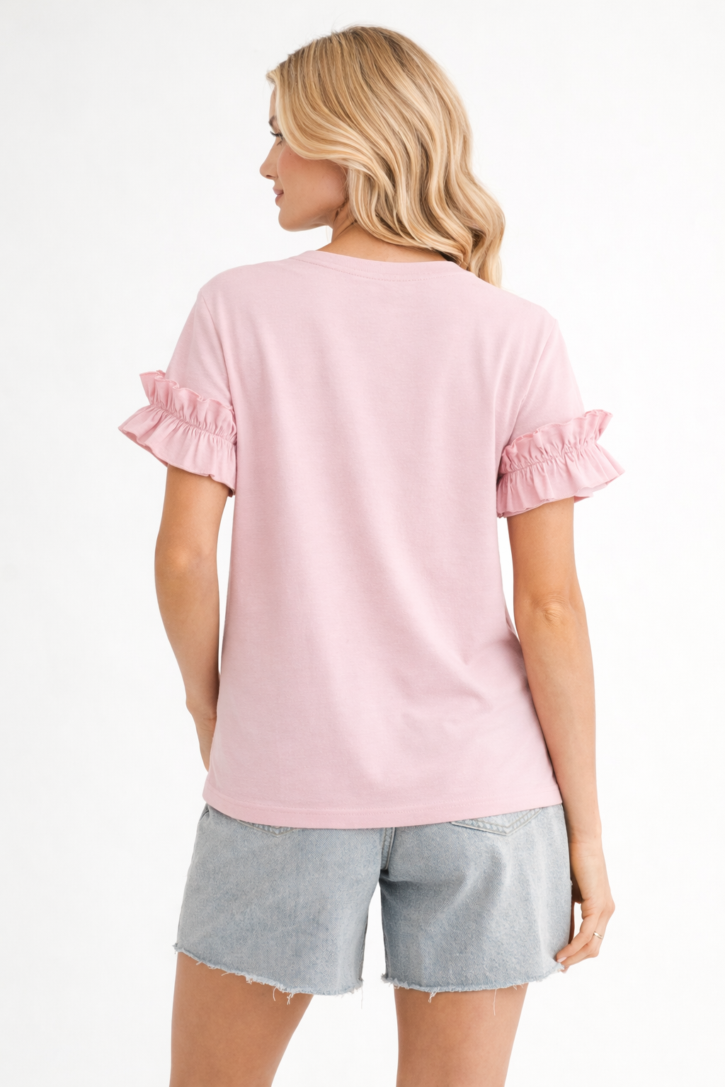 JOH |Kellie Cotton Knit Top with Studs
