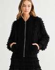 Winette Lace Ruffled Jacket
