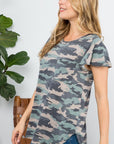 e Luna PLUS Camouflage Basic Top