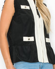 Josie Light Weight Vest with Hoodie