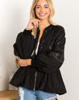 Jane Woven Sequin Jacket - My Pampered Life Seattle