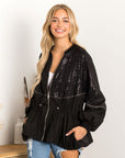 Jane Woven Sequin Jacket