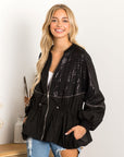 Jane Woven Sequin Jacket - My Pampered Life Seattle