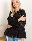 Jane Woven Sequin Jacket - My Pampered Life Seattle