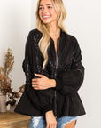 Jane Woven Sequin Jacket - My Pampered Life Seattle