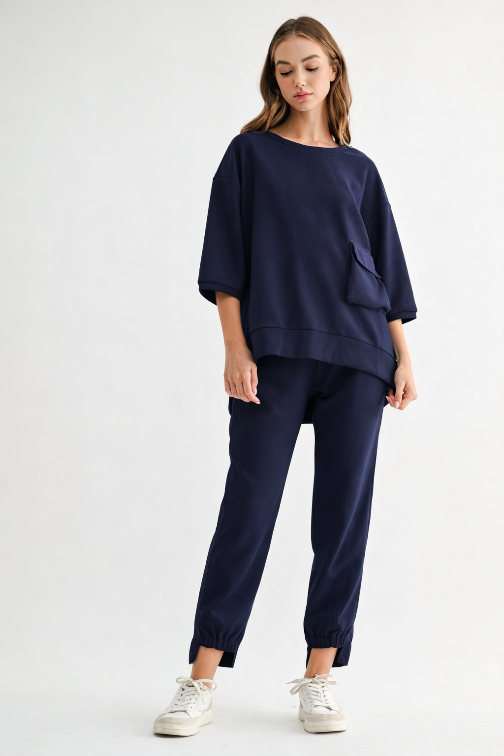 Katie Crepe Knit Pant - Dark Colors
