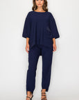 Katie Crepe Knit Pant - Dark Colors