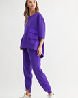 Katie Crepe Knit Pant - Dark Colors