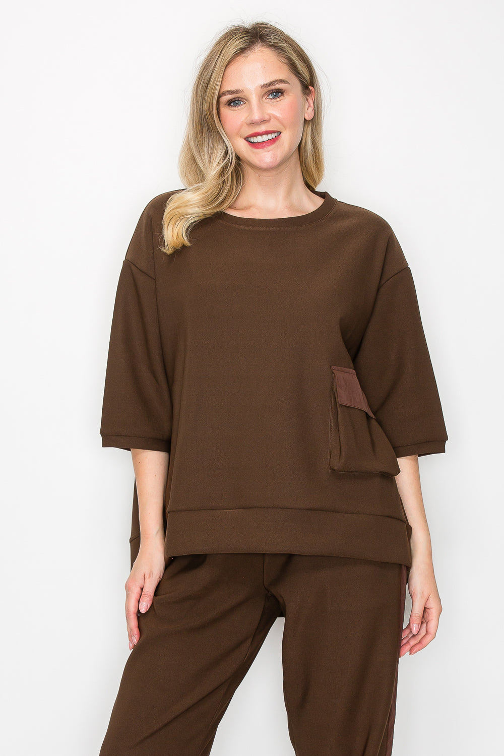 Katie Crepe Knit Pant - Dark Colors