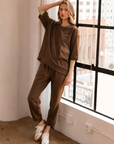 Katie Crepe Knit Pant - Dark Colors