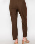 Katie Crepe Knit Pant - Dark Colors