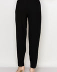 Katie Crepe Knit Pant - Dark Colors