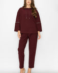 Kellie Crepe Knit Pant