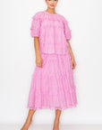 JOH | Lizzie Cotton Lace Eyelet Skirt