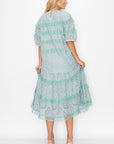 JOH | Lizzie Cotton Lace Eyelet Skirt
