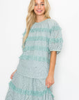JOH | Laura Cotton Lace Eyelet Top