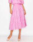JOH | Lizzie Cotton Lace Eyelet Skirt