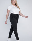 Plus-Size Jogger Pants