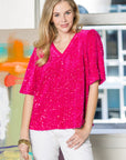 Wevanna Sparkling Sequin Top