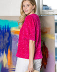 Wevanna Sparkling Sequin Top