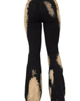 GJG Denim Bleach Bum Bell Bottoms