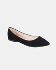 Forever Link Pointy Toe Slip On Flat Loafers