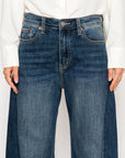 Artemis Vintage High Rise Dark Wash Barrel Jeans