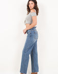 Artemis Vintage |Dual Accent High Rise Straight Leg Jeans - My Pampered Life Seattle